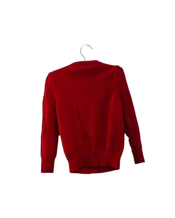 A Red Cardigans from Nicholas & Bears in size 2T for girl. (Back View)
