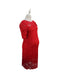 A Red Short Sleeve Dresses from Mamalicious in size S for girl. (Front View)