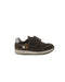 A Brown Sneakers from Geox in size 4T for girl. (Back View)