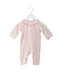 A Pink Long Sleeve Jumpsuits from Albetta in size 0-3M for girl. (Front View)
