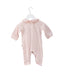 A Pink Long Sleeve Jumpsuits from Albetta in size 0-3M for girl. (Back View)