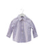 A Purple Shirts from Nicholas & Bears in size 12-18M for boy. (Front View)