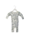 A Grey Long Sleeve Jumpsuits from Winter Water Factory in size 0-3M for neutral. (Front View)