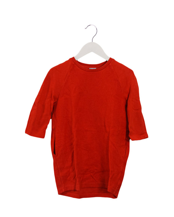A Red Sweater Dresses from COS in size 2T for girl. (Front View)