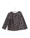 A Grey Long Sleeve Tops from Bonpoint in size 3T for girl. (Back View)