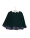 A Green Long Sleeve Tops from Crewcuts in size 2T for girl. (Front View)