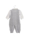 A Grey Long Sleeve Jumpsuits from Chickeeduck in size 0-3M for boy. (Back View)