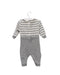 A Grey Long Sleeve Jumpsuits from Nicholas & Bears in size 3-6M for boy. (Back View)