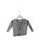 A Grey Cardigans from Billybandit in size 3-6M for boy. (Front View)