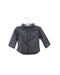 A Blue Shirts from Petit Bateau in size 3-6M for boy. (Front View)
