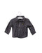 A Navy Shirts from Jacadi in size 3-6M for boy. (Front View)