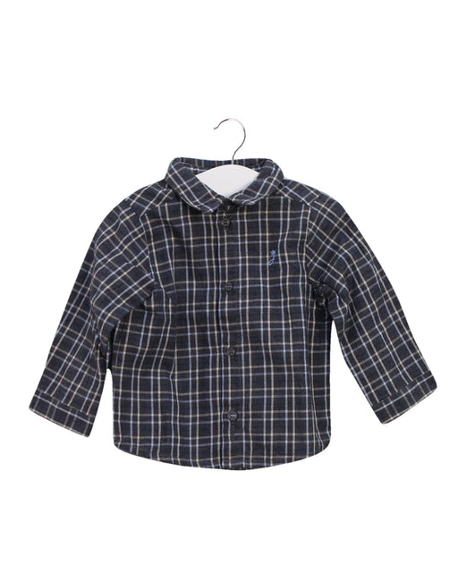 A Grey Shirts from Jacadi in size 6-12M for boy. (Front View)