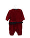 A Red Long Sleeve Jumpsuits from Chickeeduck in size 0-3M for girl. (Back View)