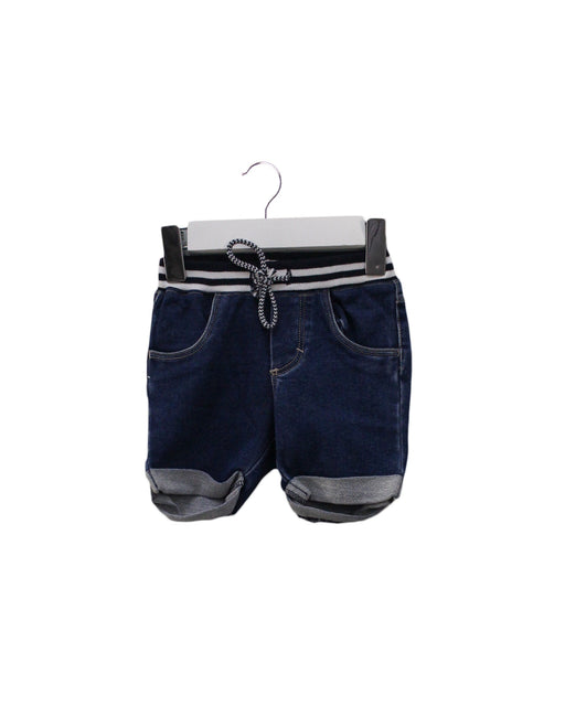 A Blue Shorts from Absorba in size 0-3M for boy. (Front View)
