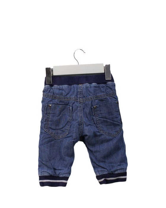 A Blue Casual Pants from Timberland in size 3-6M for boy. (Back View)