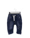 A Blue Jeans from IKKS in size 0-3M for boy. (Front View)