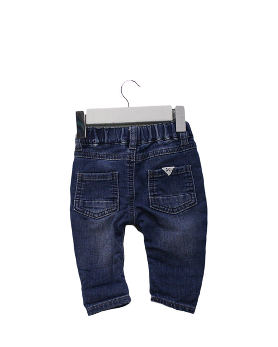 A Blue Jeans from IKKS in size 0-3M for boy. (Back View)