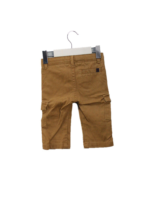 A Brown Casual Pants from Jacadi in size 3-6M for boy. (Back View)