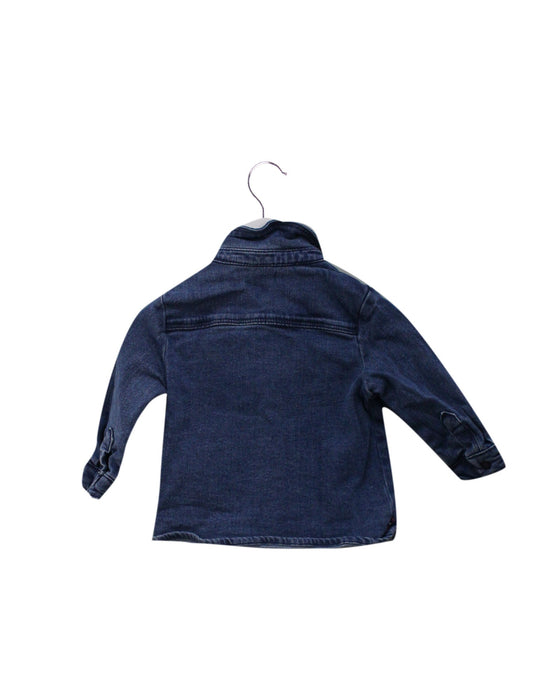 A Blue Lightweight Jackets from Sergent Major in size 3-6M for boy. (Back View)