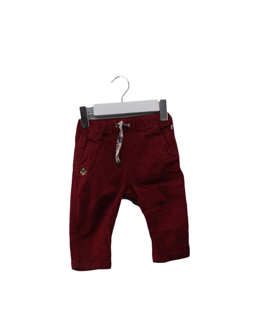 A Red Casual Pants from Sergent Major in size 3-6M for boy. (Front View)