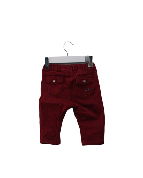 A Red Casual Pants from Sergent Major in size 3-6M for boy. (Back View)