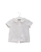 A White Short Sleeve Tops from Gingersnaps in size 12-18M for girl. (Front View)