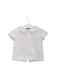 A White Short Sleeve Tops from Gingersnaps in size 12-18M for girl. (Front View)