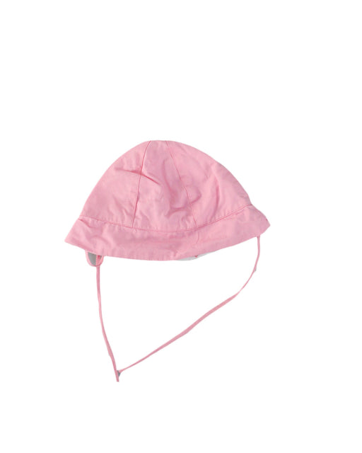 A Pink Sun Hats from Jacadi in size O/S for girl. (Front View)