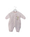 A Pink Long Sleeve Jumpsuits from Chicco in size 0-3M for girl. (Front View)