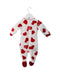 A White Onesies from Chicco in size 0-3M for girl. (Back View)