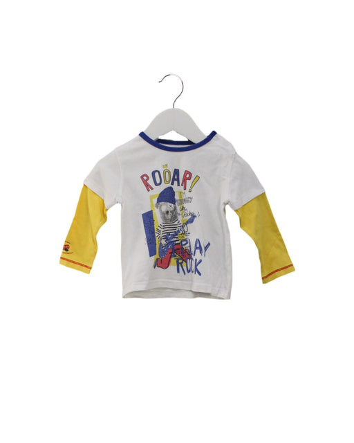 A Multicolour Long Sleeve Tops from La Compagnie des Petits in size 6-12M for boy. (Front View)
