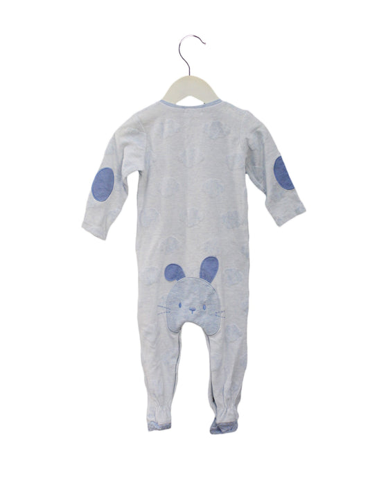 A Blue Long Sleeve Jumpsuits from Mayoral in size 6-12M for boy. (Back View)