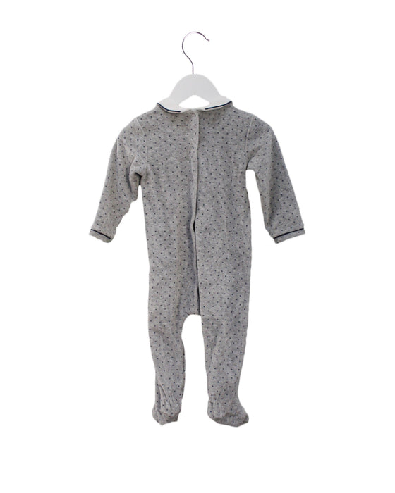 A Grey Long Sleeve Jumpsuits from Mayoral in size 6-12M for boy. (Back View)