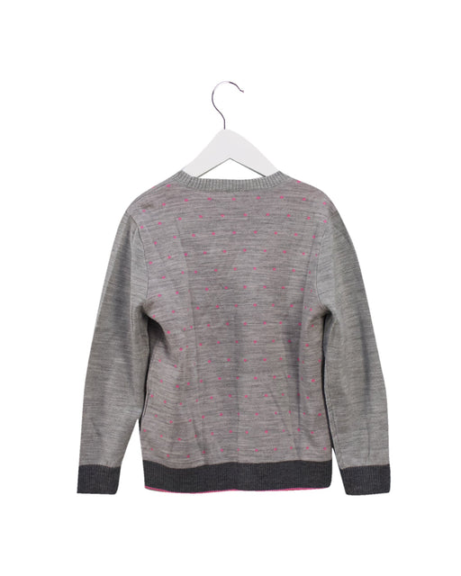 A Grey Cardigans from Nicholas & Bears in size 6T for girl. (Front View)