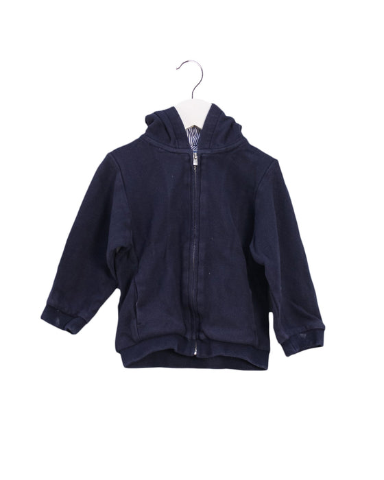 A Navy Lightweight Jackets from Jacadi in size 18-24M for neutral. (Front View)