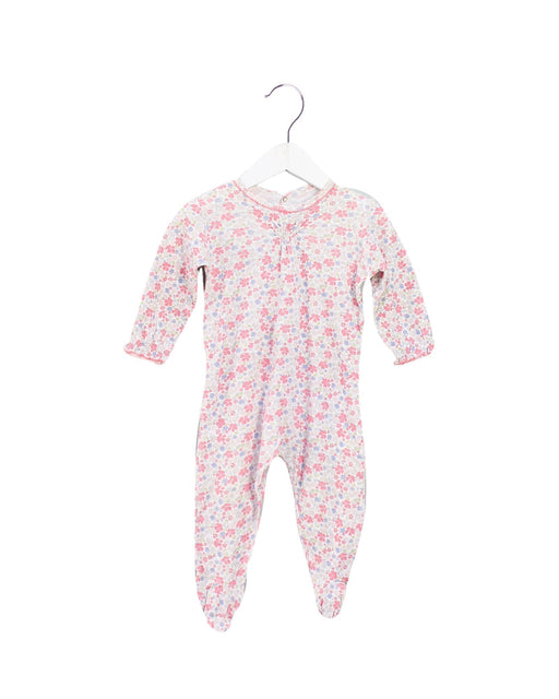 A Multicolour Long Sleeve Jumpsuits from Petit Bateau in size 6-12M for girl. (Front View)