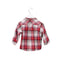 A Red Shirts from Petit Bateau in size 12-18M for boy. (Back View)