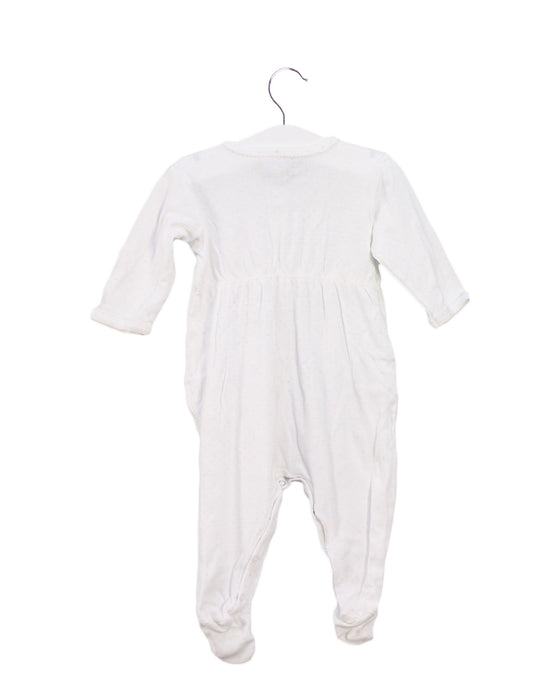 A White Long Sleeve Jumpsuits from Petit Bateau in size 3-6M for girl. (Back View)