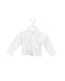 A White Cardigans from The Little White Company in size 3-6M for boy. (Front View)