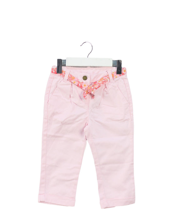 A Pink Casual Pants from Jacadi in size 12-18M for girl. (Front View)