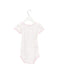 A White Short Sleeve Bodysuits from Petit Bateau in size 2T for girl. (Back View)