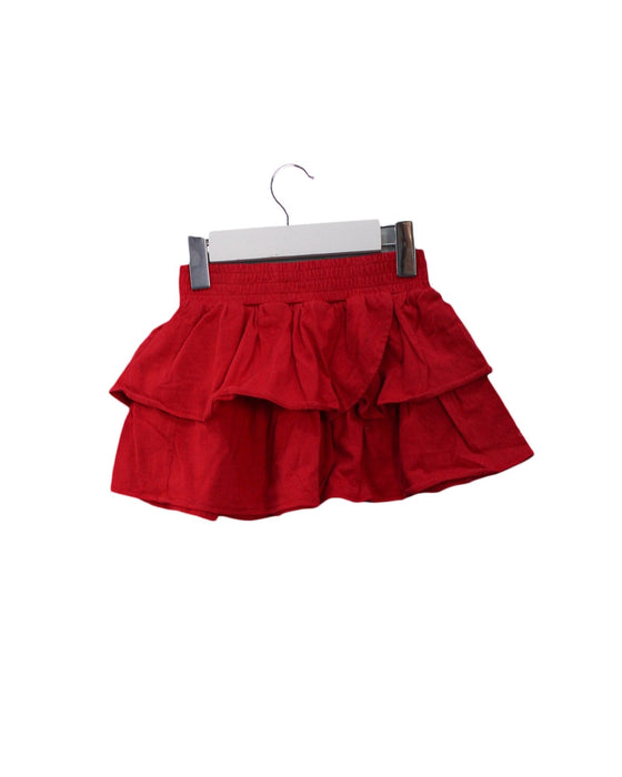 A Red Short Skirts from La Compagnie des Petits in size 18-24M for girl. (Back View)