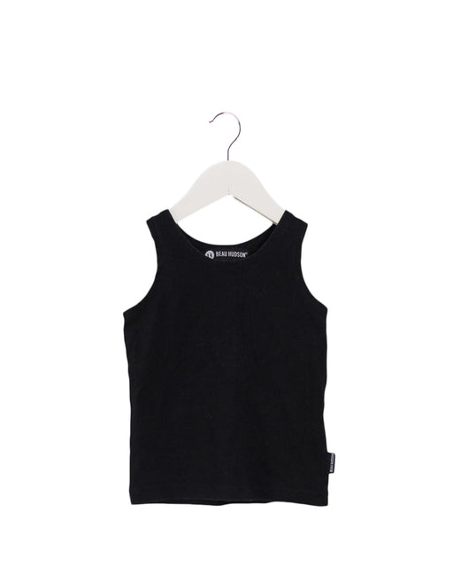 A Black Sleeveless Tops from Beau Hudson in size 6-12M for boy. (Front View)
