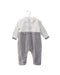 A Grey Long Sleeve Jumpsuits from Chickeeduck in size 6-12M for boy. (Front View)