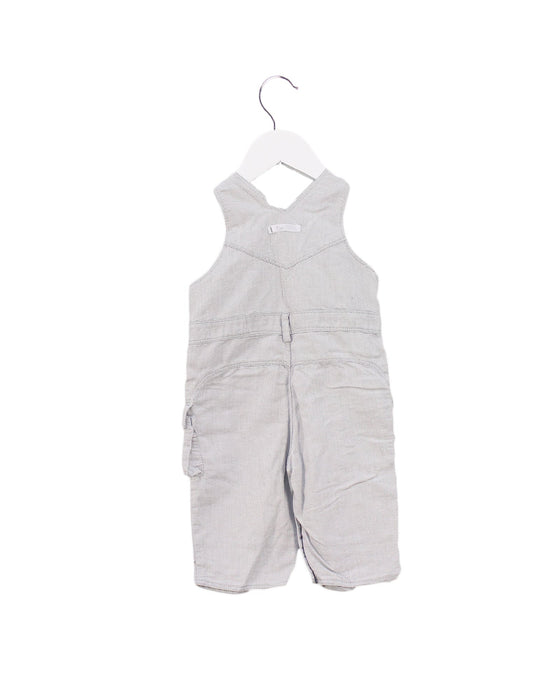 A Grey Long Overalls from Dior in size 3-6M for boy. (Back View)