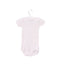 A Pink Short Sleeve Bodysuits from Petit Bateau in size 3-6M for girl. (Back View)