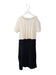 A Navy Sweater Dresses from Brooks Brothers in size 7Y for girl. (Front View)