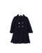 A Navy Coats from Nicholas & Bears in size 2T for girl. (Front View)