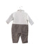 A White Long Sleeve Jumpsuits from Chickeeduck in size 6-12M for boy. (Back View)