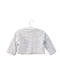 A White Cardigans from Petit Bateau in size 0-3M for girl. (Back View)